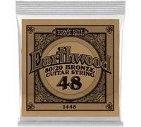 Ernie Ball 1448 - Corde acoustique au détail Earthwood 80/20 Bronze - Filé bronze 048
