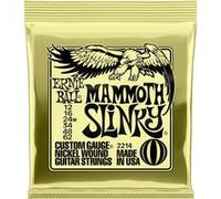 Ernie Ball – Cordes pour guitare électrique Mammoth Slinky, filées en nickel, calibre 12-62