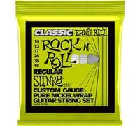 Ernie Ball - Cordes pour guitare électrique - Classic RNR Regular Slinky 2251 - Nickel pur 10-46