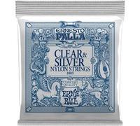 2403 Clear & Silver Nylon Strings 28-42