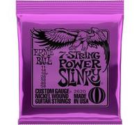 Ernie Ball Cordes pour guitare électrique Power Slinky - filées en nickel 7 cordes calibre 11-58