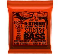Ernie Ball 2838 Slinky Nickel Wound Long Scale 6-String Electric Bass