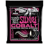 Ernie Ball 3723 Cobalt Super Slinky 9-42 Pack de 3 Jeux de cordes électriques 009