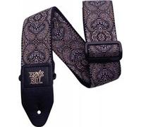 Ernie Ball Sangle en jacquard, motif cachemire doré et noir