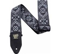 Ernie Ball Sangle en jacquard, motif tribal argenté