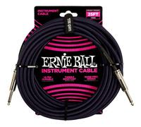 ERNIE BALL - 6397 - Câble Jack/jack - 7,62m noir et violet