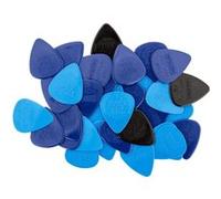 Ernie Ball Médiators en nylon 9133 – Lot de 50, épaisseurs mélangées (fin, moyen, lourd)