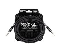 Ernie Ball Câble d’Instrument Flex Droit/Droit 6m - Noir