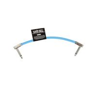 Ernie Ball Câble de patch Flex 15 cm - Bleu - Unité