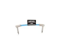Ernie Ball Câble patch Flex – 8 cm – Bleu – Unique