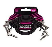 Ernie Ball Jeu de 3 câbles de raccordement plats Ribbon, 30,5 cm
