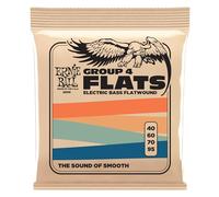 Ernie Ball Cordes à filet plat, Groupe 4, pour basse électrique, calibre 40-95