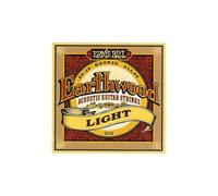 Ernie Ball Earthwood Cordes légères Bronze 80/20, pour guitare acoustique, calibre 11-52