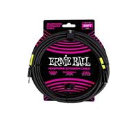 Ernie Ball Rallonge stéréo mini-jack vers mini-jack 6 m Noire – Accessoires de casques