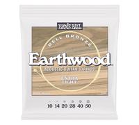 Ernie Ball Extra Light Earthwood Bell Bronze Cordes pour Guitare Acoustique 10-50