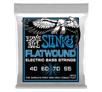 Ernie Ball Extra Slinky Cordes à filet plat, pour basse électrique, calibre 40-95