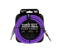 Ernie Ball Flex Cable - Câble instrument droit/droit 3 m - violet