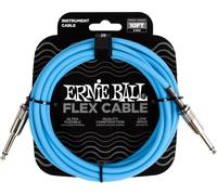 Ernie Ball Flex Instrument Cable 10' Blue