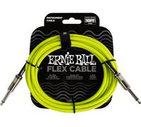 Ernie Ball Flex Instrument Cable 10' Green