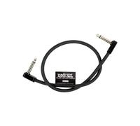Ernie Ball Flex Patch Cable 46 cm - Negro - Único