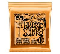Ernie Ball – Cordes guitare électrique – Hybrid Slinky – 3 filées en nickel – Calibre 9-46