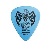Ernie Ball Médiators Everlast 0,48 mm Sachet de 12 Bleu