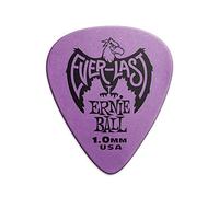 Ernie Ball Médiators Everlast 1 mm Sachet de 12 Violet