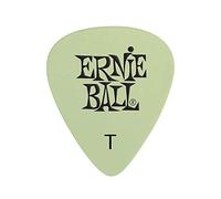 Ernie Ball Lot de 12 médiators fins fluorescents, en cellulose