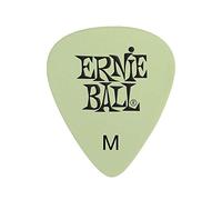 Ernie Ball Lot de 12 médiators moyens fluorescents, en cellulose