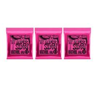 Ernie Ball Lot de 3 paquets de cordes Super Slinky