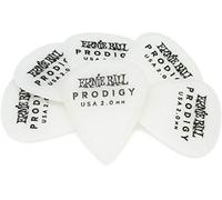 Ernie Ball Médiators Prodigy 2,0 mm – Lot de 6 – Blanc