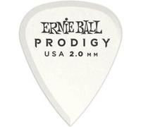 Ernie Ball Médiators Prodigy 2,0 mm – Lot de 6 – Blanc
