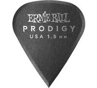 Ernie Ball Lot de 6 médiators Prodigy pointus, 1,5 mm, noir