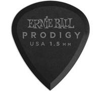 Ernie Ball Lot de 6 médiators Prodigy,mini, 1,5 mm, noir