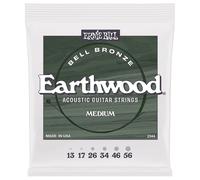 Ernie Ball Medium Earthwood Bell Bronze Acoustic 13-56