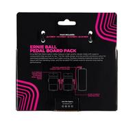 Ernie Ball Lot de câbles de raccordement Ribbon plats pour pédalier