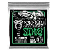 Ernie Ball Not Even Slinky Cordes avec revêtement en titane RPS, pour guitare électrique, calibre 12-56