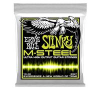 Ernie Ball P02921 Regular Slinky M-Steel Cordes pour guitare électrique, calibre 10-46