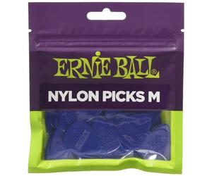 Ernie Ball P09131 Lot de 50 médiators moyens en nylon, moulés par injection, 0,72 mm