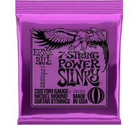 Ernie Ball Power Slinky Cordes filées en nickel pour guitare électrique à 7 cordes, calibre 11-58