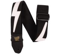 Ernie Ball Premium Strap White Lightning