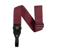 Ernie Ball Sangle de guitare acoustique en polypropylène Bordeaux