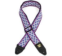 Ernie Ball Sangle de Guitare/Basse Jacquard Classique - Bleu Crux