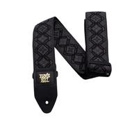Ernie Ball Sangle de guitare en jacquard, motif Regal noir