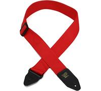 Ernie Ball Sangle de guitare en polypropylène, rouge