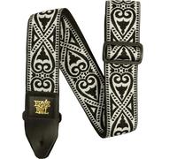 Ernie Ball Sangle de guitare/basse Jacquard Classique – Cœur Noir