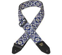 Ernie Ball - Sangle de guitare 4165 - jacquard motif tribal bleu