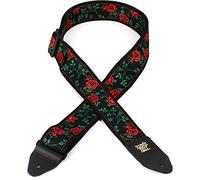 Ernie Ball Sangle en jacquard, motif rose espagnole