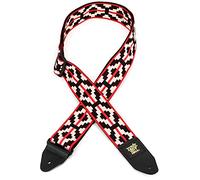 Ernie Ball Sangle en jacquard, Ristra rouge