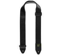 Ernie Ball Sangle Tri-Glide en cuir italien, 5 cm, noire